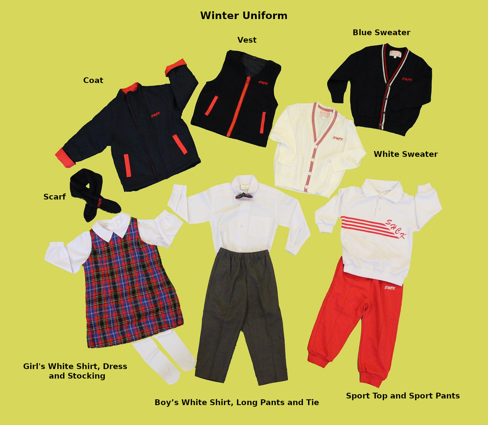 Student Winter Uniform